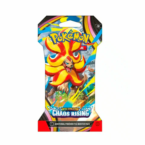 Pokémon Chaos Rising Sleeved Booster Inglés