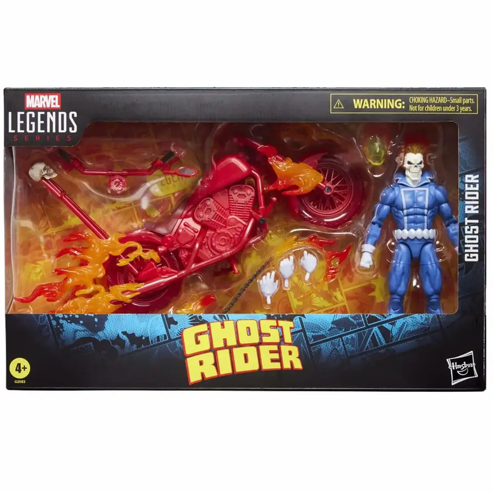 Marvel Legends Series Ghost Rider Johnny Blaze With Motorcycle 1