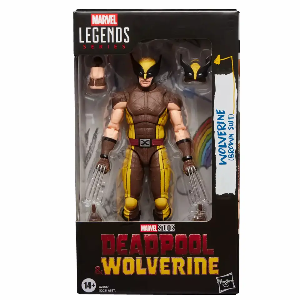 Wolverine (Brown Suit): Deadpool & Wolverine - Marvel Legends 1