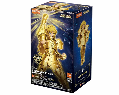 Gemini Saga "Saint Seiya" - Champion Class - Blokees