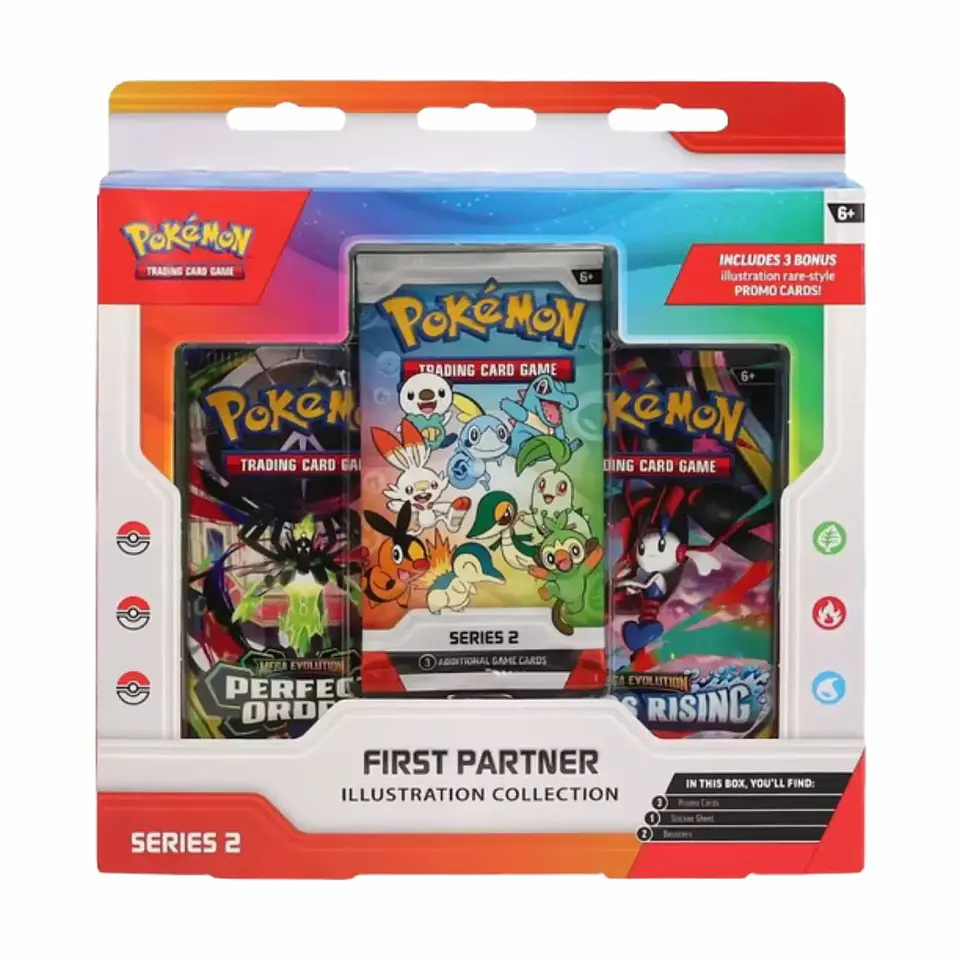 Pokémon TCG: First Partner Illustration Collection - Series 2 Ingles 1