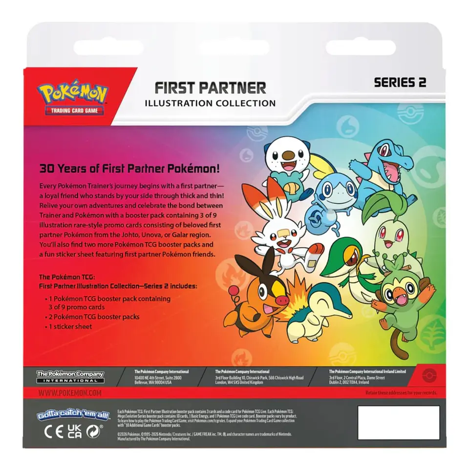 Pokémon TCG: First Partner Illustration Collection - Series 2 Ingles 2