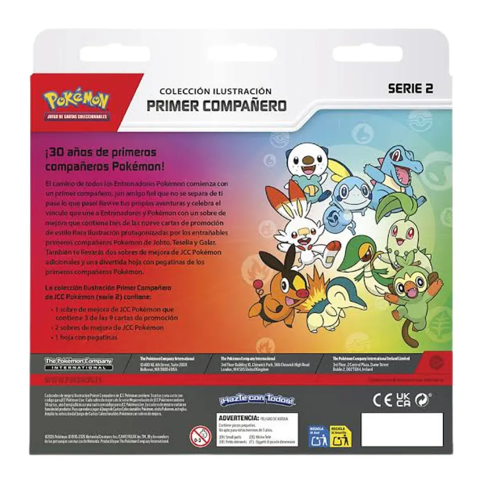 Pokémon TCG: First Partner Illustration Collection - Series 2 Español 2