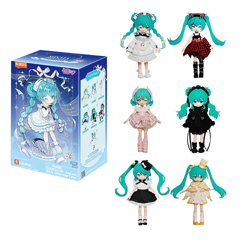 Hatsune Miku, DaaLaMode Series 01 Sonata Prologue, Blokees Figures