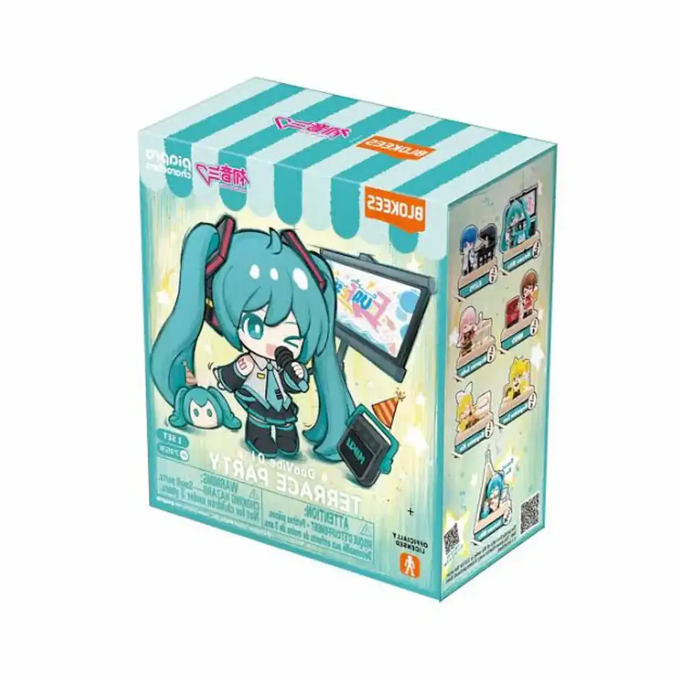 Hatsune Miku DaaVibe 01 Terrace Party - Blokees Figures 1