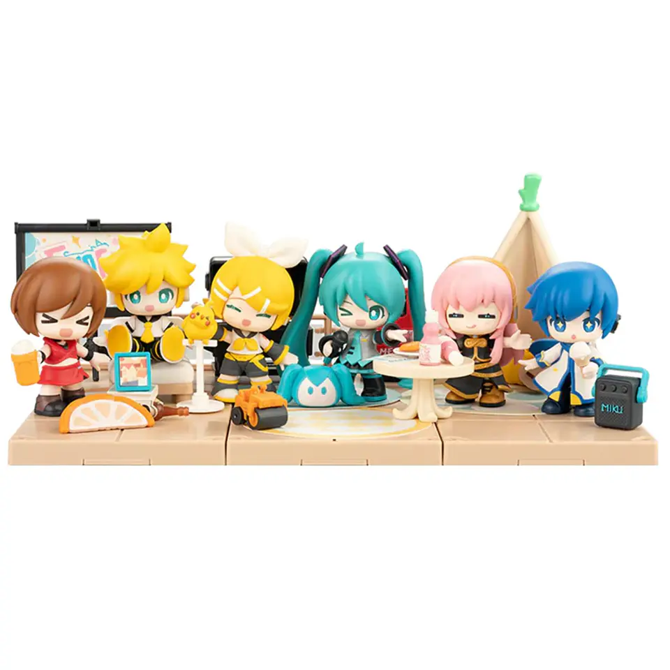 Hatsune Miku DaaVibe 01 Terrace Party - Blokees Figures 2