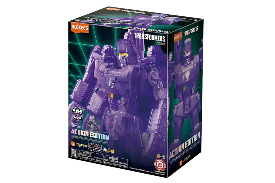 Megatron (G1), Transformers, Action Edition - Blokees 1