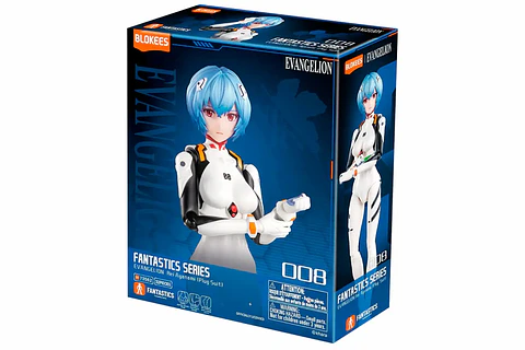 Evangelion Fantastics Series Ayanami Rei (Plug Suit) - Blokees