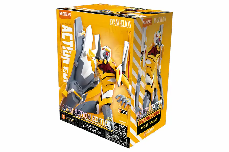 Evangelion Action Edition Evangelion Proto Type-00' Blokees 1