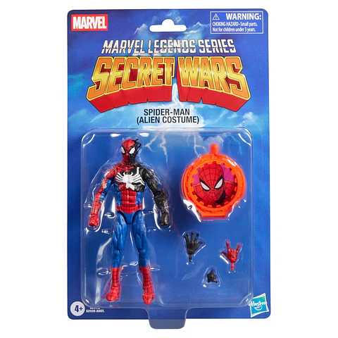 Spider-Man (Alien Costume), Secret Wars 40th Anniversary - Marvel Legends
