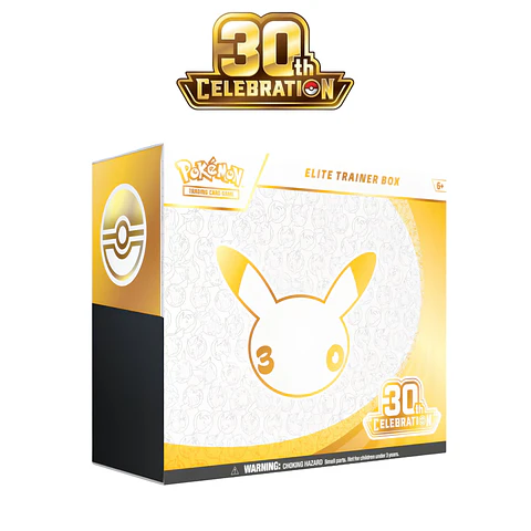 Pokemon Elite Trainer Box Collection 30th Celebration - Inglés