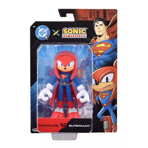 Knucles Superman - Sonic Dc Comics 