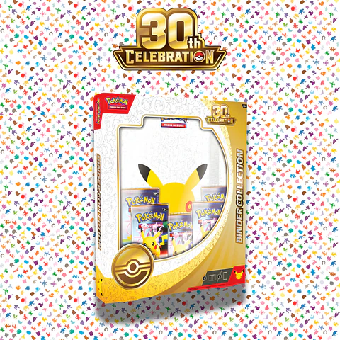 Pokemon Binder Collection 30th Celebration - Inglés