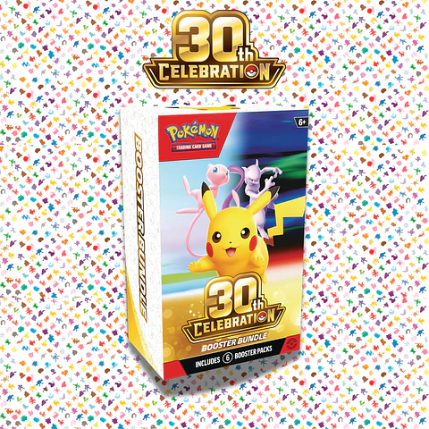Pokemon  Booster Bundle 30th Celebration - Español
