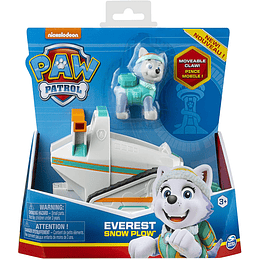 Everest vehículo de Rescate para Nieve Figura Paw Patrol