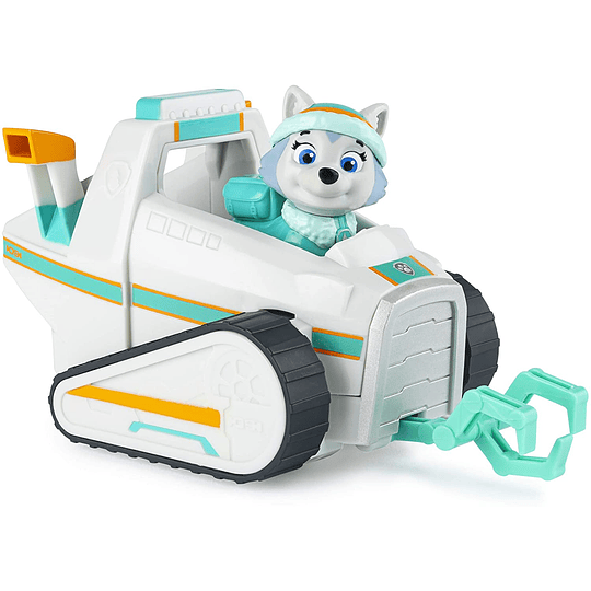Everest vehículo de Rescate para Nieve Figura Paw Patrol