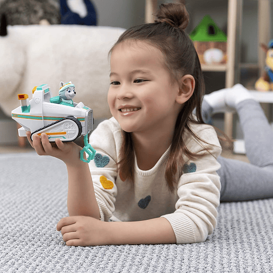 Everest vehículo de Rescate para Nieve Figura Paw Patrol