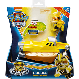 Rubble Mighty Pups Vehículo Luces y Sonidos