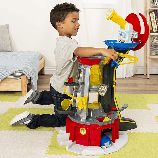 Torre Lookout Mighty Pups con Luces y Sonidos de Paw Patrol
