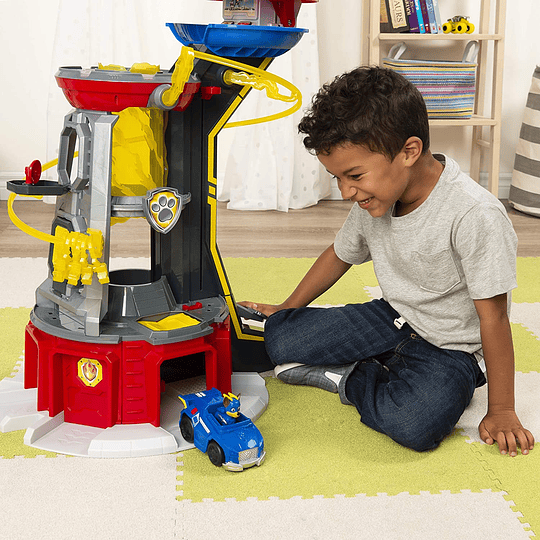 Torre Lookout Mighty Pups con Luces y Sonidos de Paw Patrol