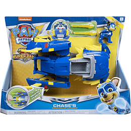 Chases Mighty Pups Super Paws Paw Patrol, Powered Up Transformable