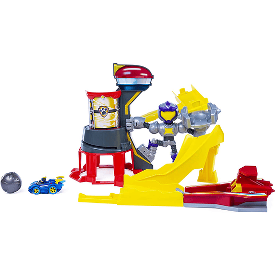 True Metal Mighty Meteor con vehículo exclusivo Chase escala 1:55