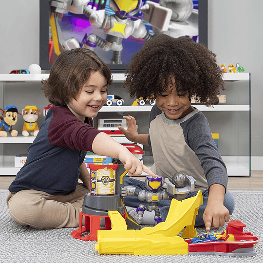 True Metal Mighty Meteor con vehículo exclusivo Chase escala 1:55