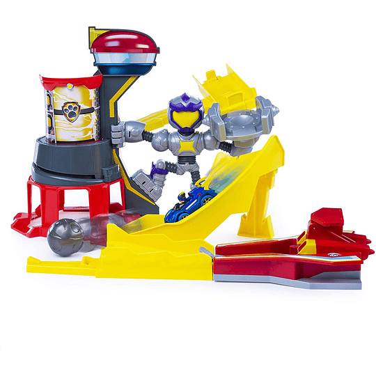 True Metal Mighty Meteor con vehículo exclusivo Chase escala 1:55