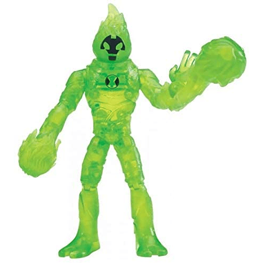 Heatblast out of the omnitrix Ben 10