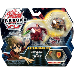 Cyndeous VS Trhyno Bakugan Brawler 2-Pack