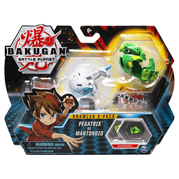 Pegatrix VS Mantonoid Bakugan Battle planet