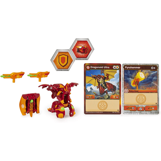 Dragonoid Bakugan Baku-Gear Armored Alliance