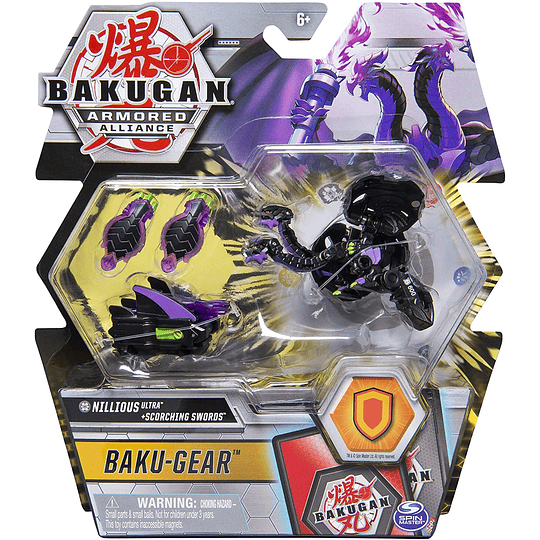 Nillious Bakugan Baku-Gear Armored Alliance