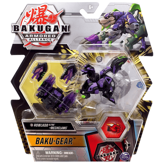 Howlkor Bakugan Baku-Gear Armored Alliance