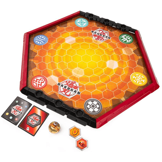 Battle Arena Bakugan con exclusivo Gold Hydorous 