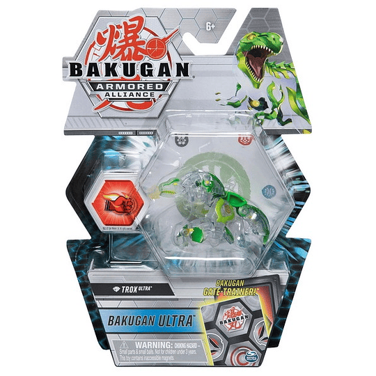 Trox Ultra transparente Armored Alliance Bakugan 