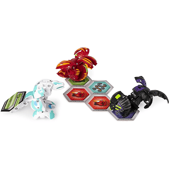 Trox Ultra, Nillious, pharol Bakugan Armored Alliance Starter Pack S2
