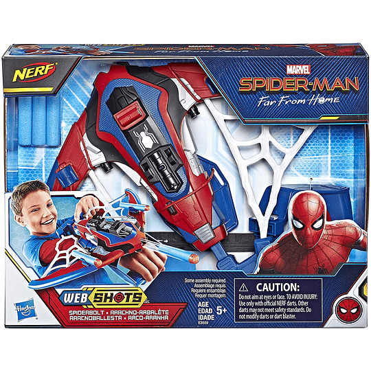 Spiderbolt Powered Spider-Man Nerf 