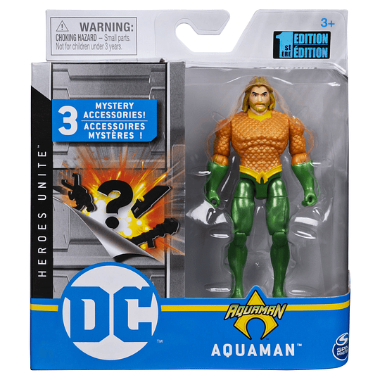 Aquaman Figura de acción DC Heroes Unite 2020 