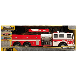 Camión de bomberos con Luz y Sonidos Tonka