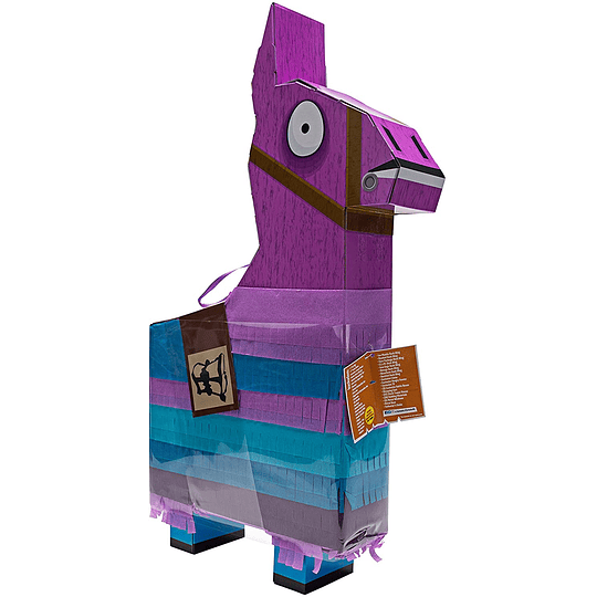 Piñata Jumbo Llama Fortnite mas 100 Piezas