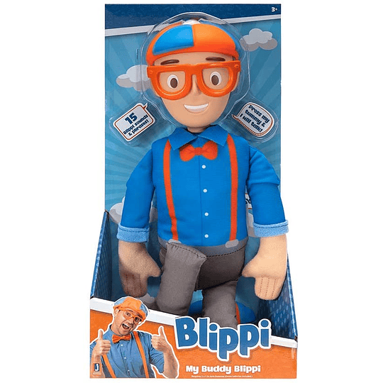 Blippi Figura Con 15 Sonidos