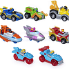 Paw Patrol Mighty Pups Super Paw Set 8 Vehículos Metálicos 