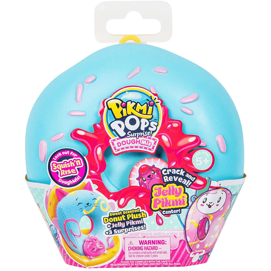 Pikmi Pops Mini Dona Sorpresa 1 peluche coleccionable con aroma