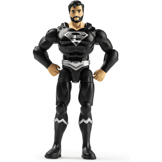 Superman Traje Negro Figura de acción DC Héroes Unite 2020