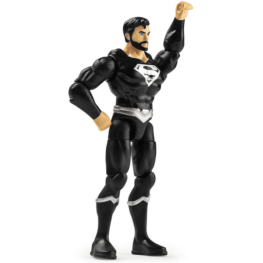 Superman Traje Negro Figura de acción DC Héroes Unite 2020