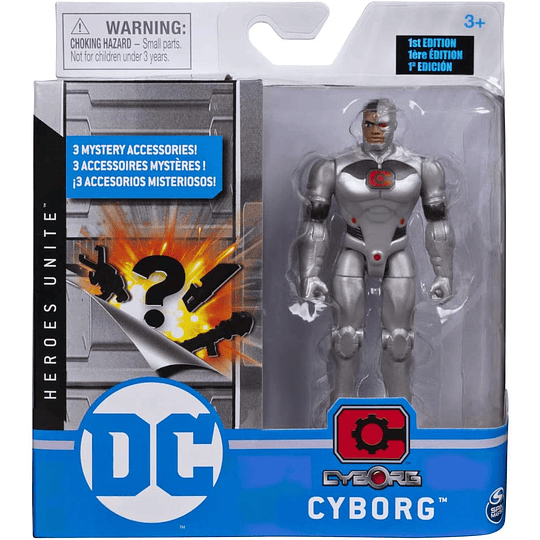 Cyborg Figura de acción DC Héroes Unite 2020