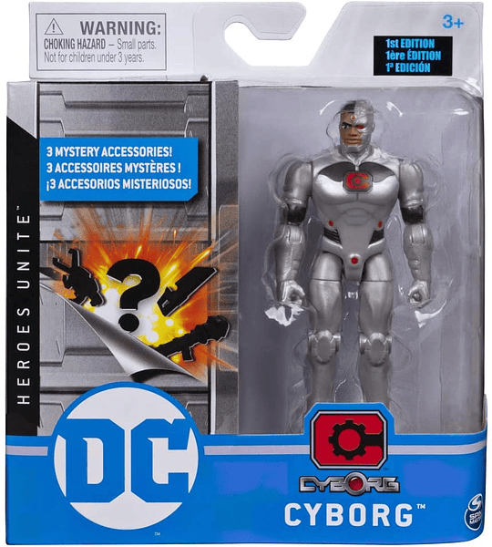 Cyborg Figura de acción DC Héroes Unite 2020