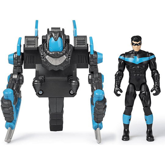 Batman, figura de acción de lujo Mega Gear con armadura transformadora