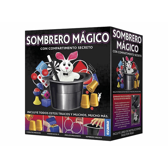 Sombrero Mágico 125 Trucos de Mágia